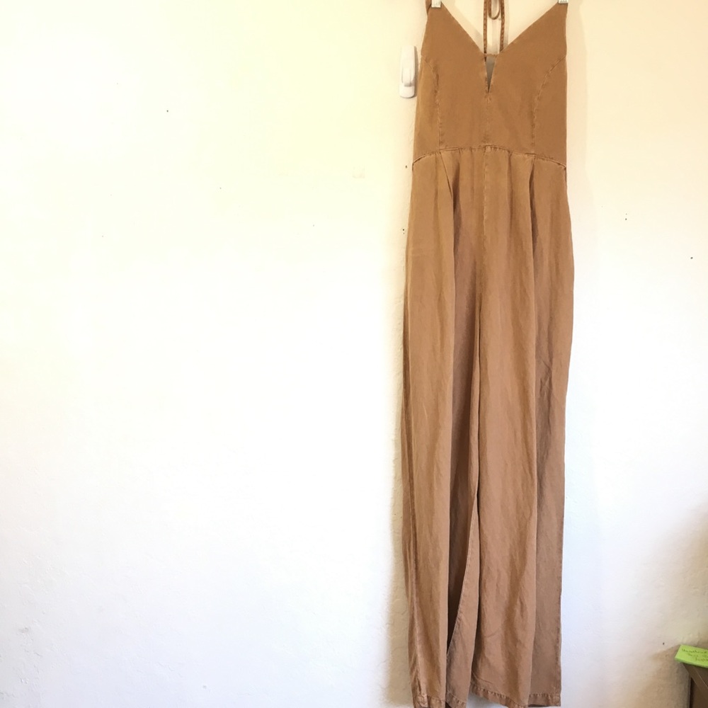 Young Fabulous & Broke Cotton Wide Leg Jumpsuit